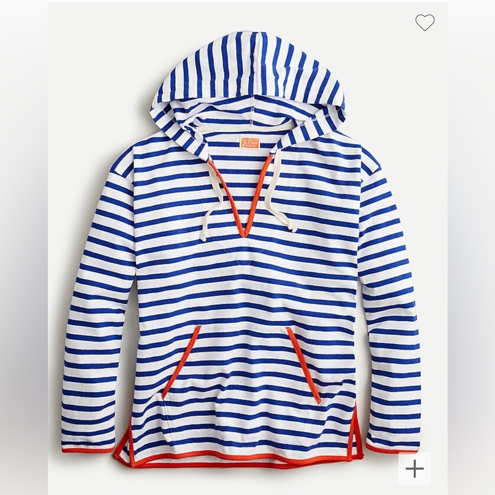 JCrew V-neck hoodie - Sz medium